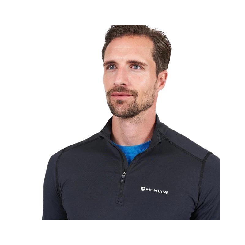 Vyriški termo marškinėliai Montane Dart Thermo Zip Neck Vyriški termo marškinėliai Montane Dart Thermo Zip Neck