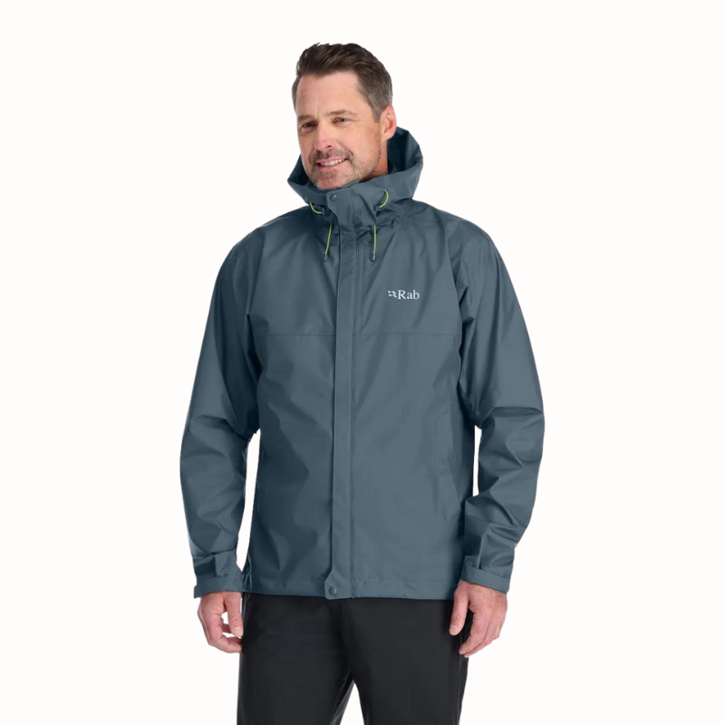Vyriška striukė nuo lietaus Rab Downpour Eco Jacket Vyriška striukė nuo lietaus Rab Downpour Eco Jacket