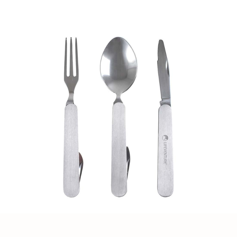 Įrankių rinkinys Lifeventure Folding Cutlery Set Įrankių rinkinys Lifeventure Folding Cutlery Set