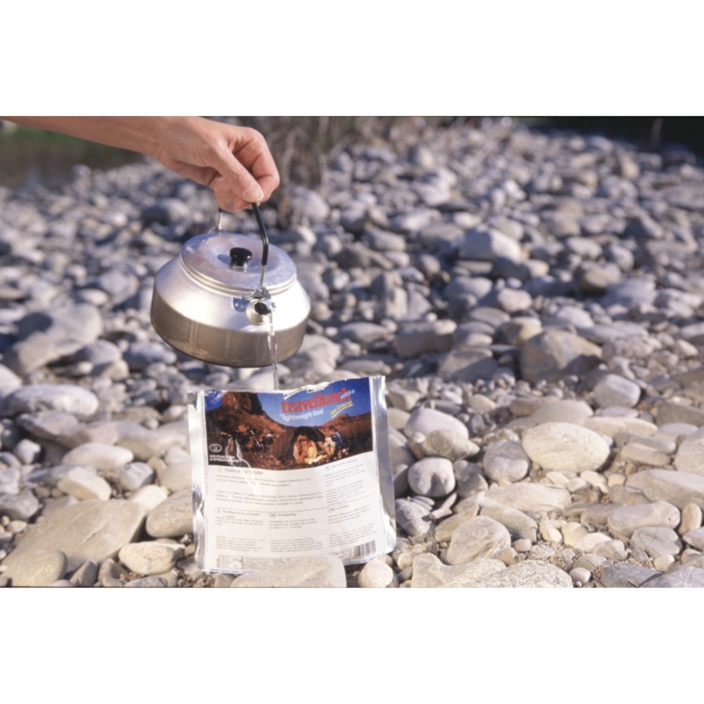 Nr.23 Maistas kelionėms Travellunch paelja su krevetėmis ir vištiena lactose free 125 g.