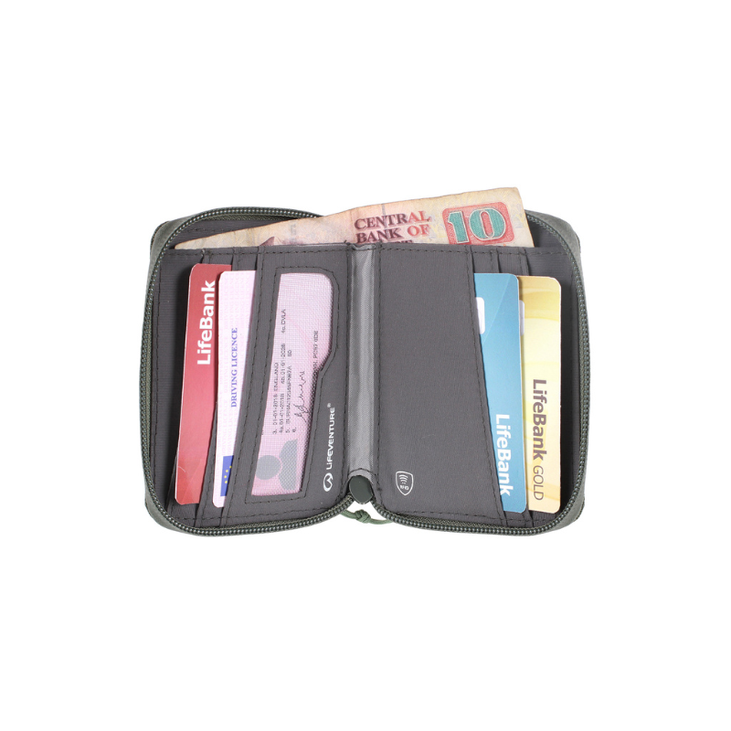 Piniginė Lifeventure RFiD Bi-Fold Recycled