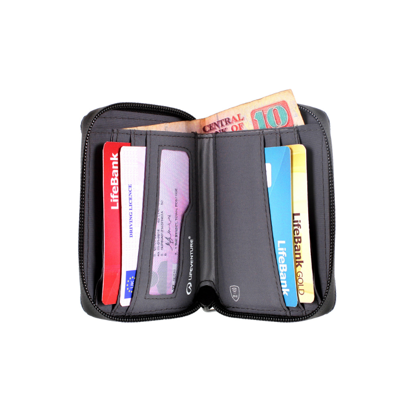Piniginė Lifeventure RFiD Bi-Fold Recycled