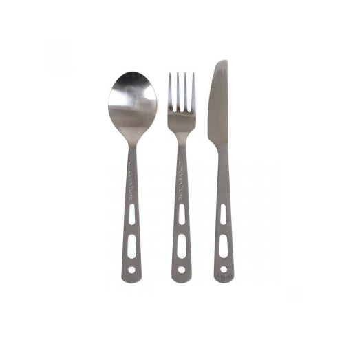 Lifeventure Titanium Cutlery Set titaninių įrankių komplektas