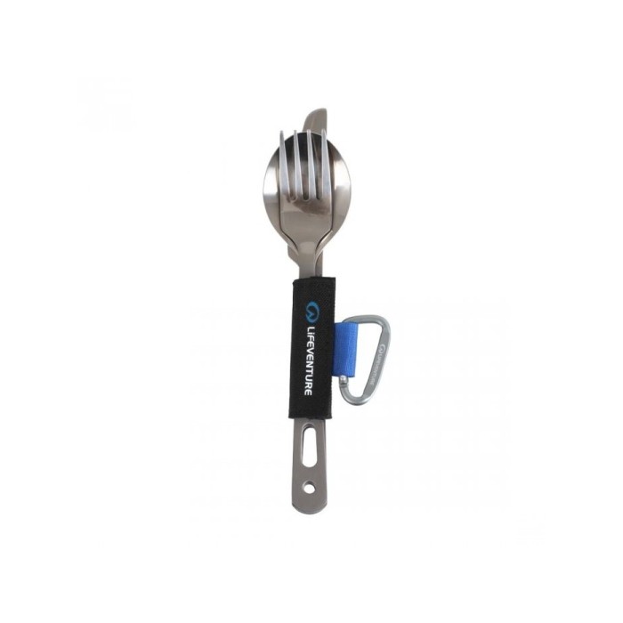 Lifeventure Titanium Cutlery Set titaninių įrankių komplektas Lifeventure Titanium Cutlery Set titaninių įrankių komplektas