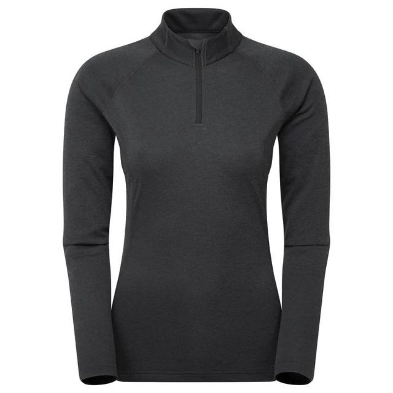 Moteriški marškinėliai Montane F Dart Zip Neck