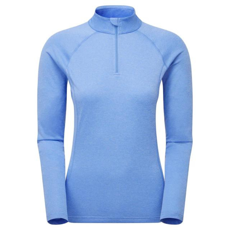 Moteriški marškinėliai Montane F Dart Zip Neck