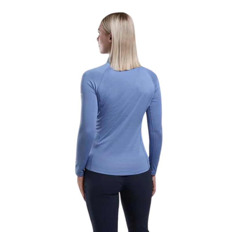 Moteriški marškinėliai Montane F Dart Zip Neck