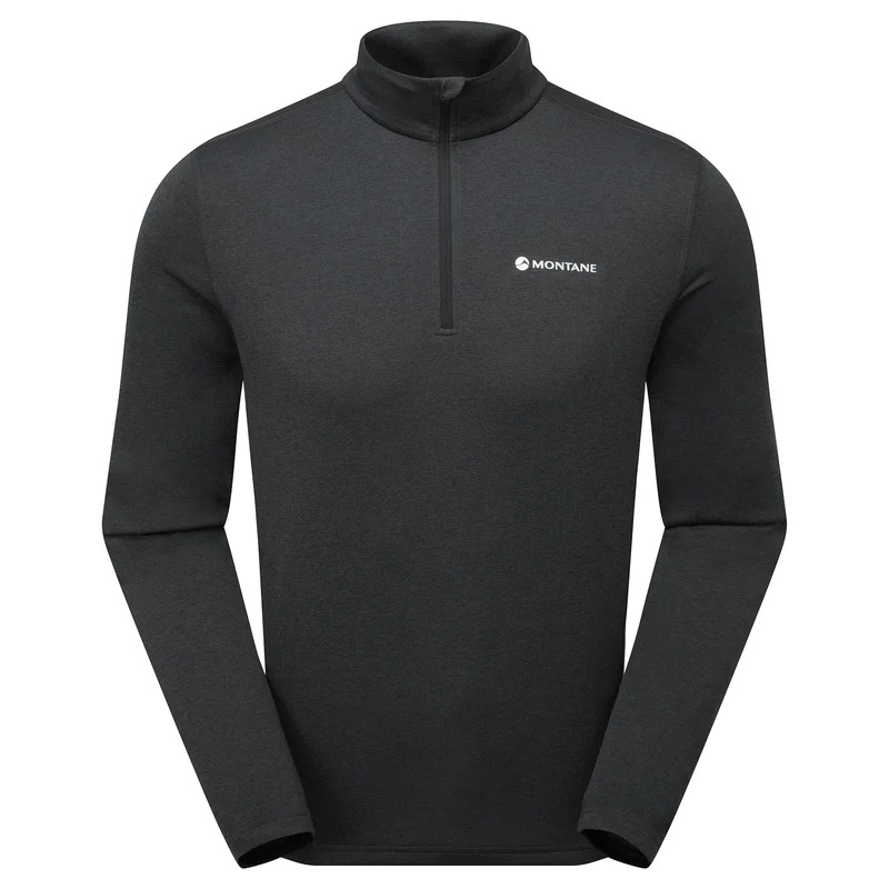 Vyriški termo marškinėliai Montane Dart XT Zip Neck