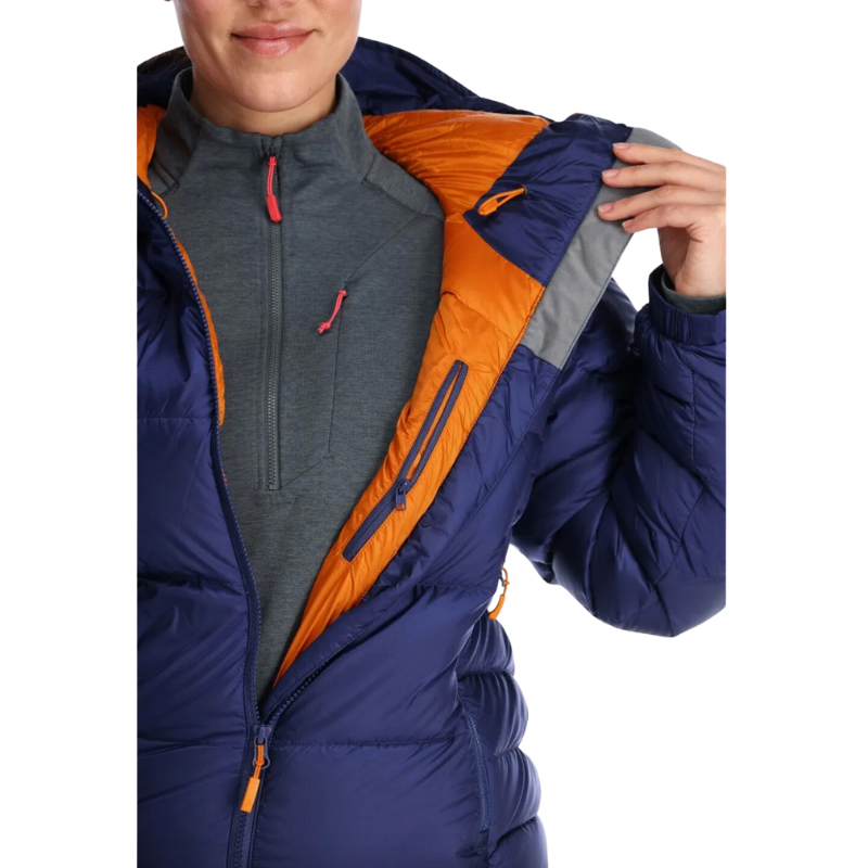 Moteriška pūkinė striukė Rab Positron Pro Jacket Wmns Moteriška pūkinė striukė Rab Positron Pro Jacket Wmns