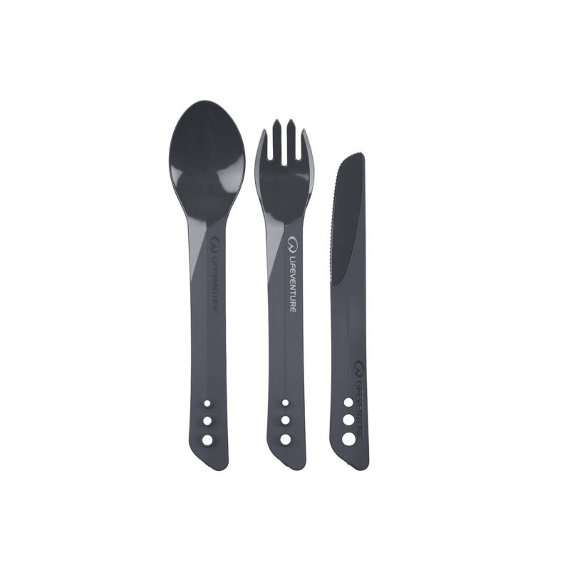 Kelioninių įrankių komplektas Lifeventure Ellipse Camping Cutlery