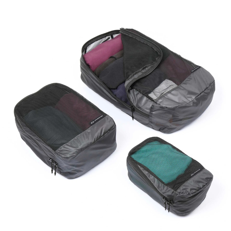 Daiktų pakavimo rinkinys Lifeventure Ultralight Packing Cube Set Daiktų pakavimo rinkinys Lifeventure Ultralight Packing Cube Set