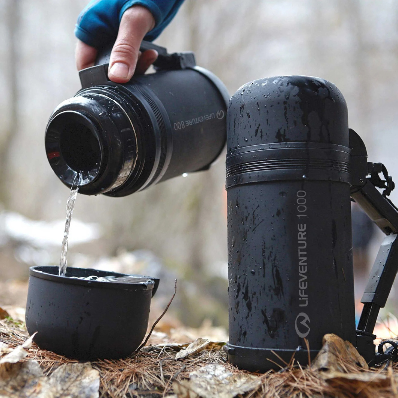 Termosas maistui Lifeventure TiV Widemouth Vacuum Flask Termosas maistui Lifeventure TiV Widemouth Vacuum Flask