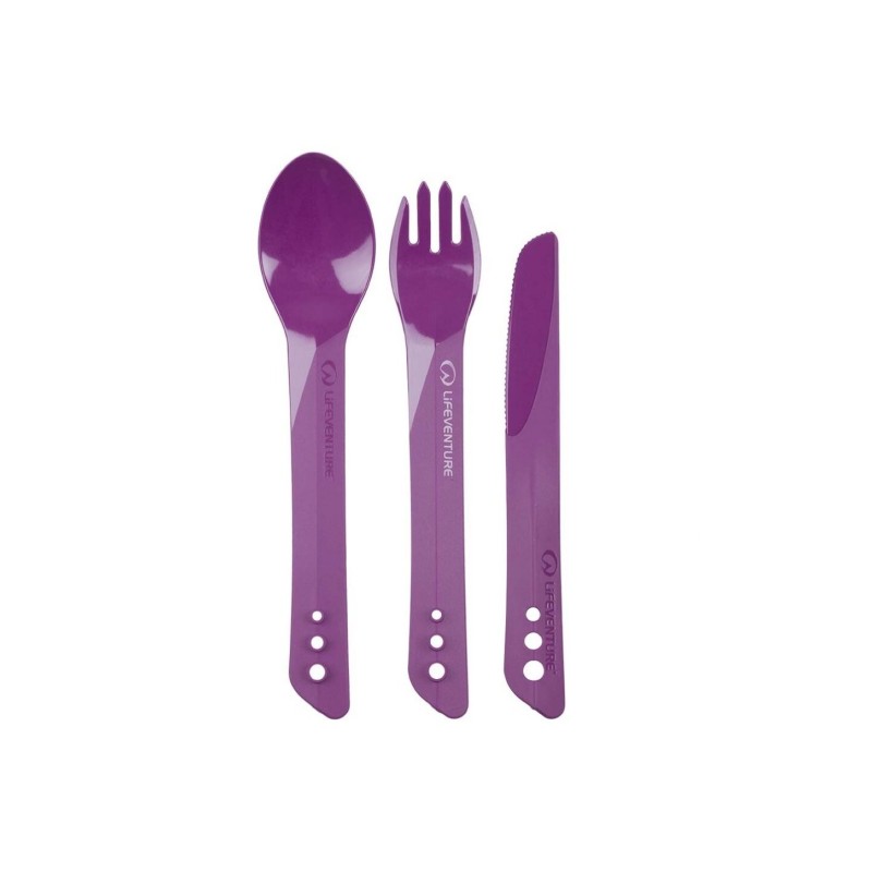 Kelioninių įrankių komplektas Lifeventure Ellipse Camping Cutlery
