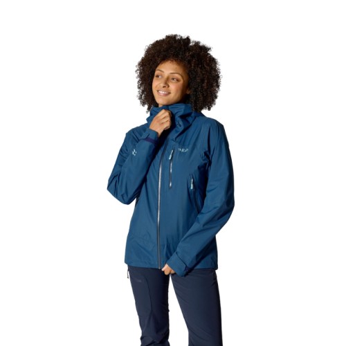 Moteriška striukė nuo lietaus Rab Downpour Mountain Jacket Wmns