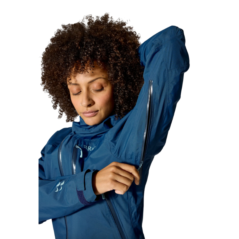 Moteriška striukė nuo lietaus Rab Downpour Mountain Jacket Wmns