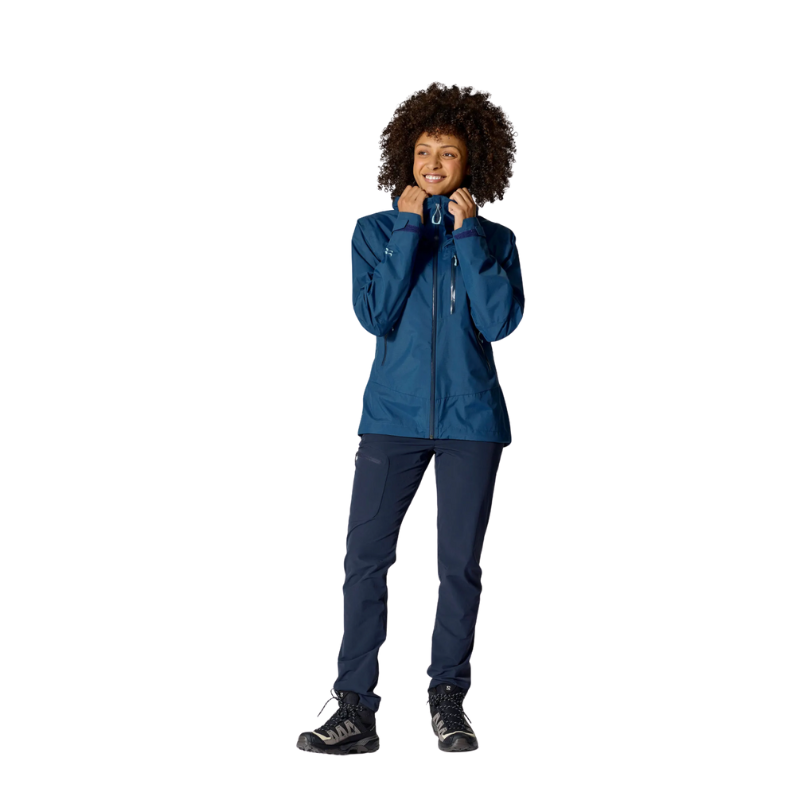Moteriška striukė nuo lietaus Rab Downpour Mountain Jacket Wmns