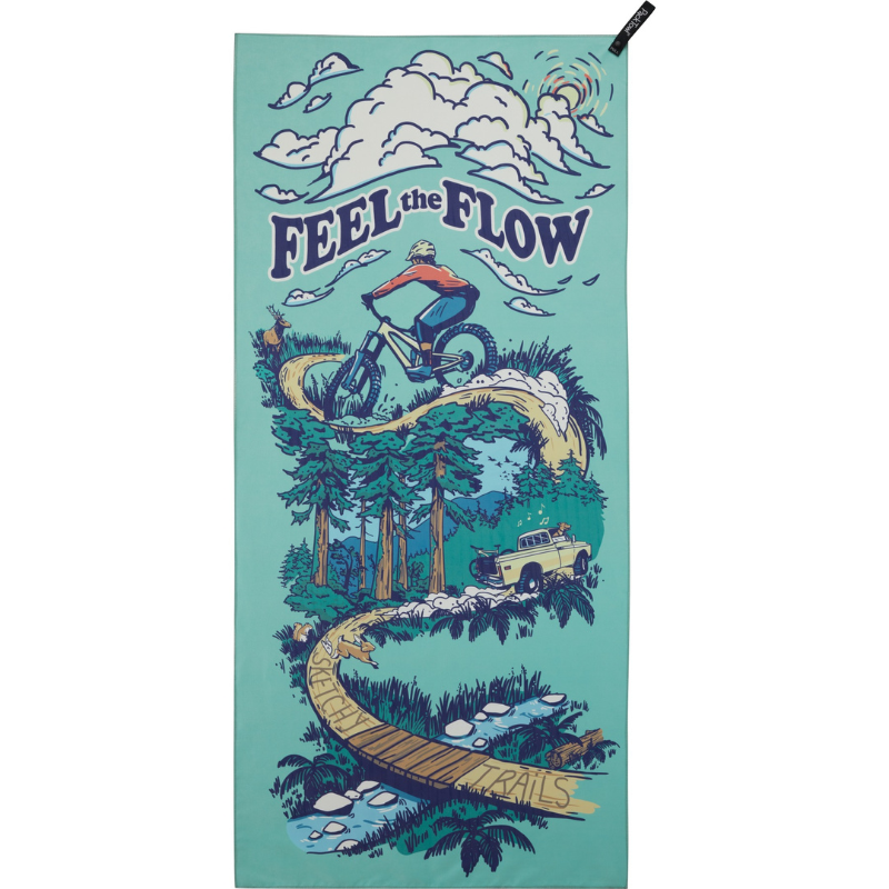 Rankšluostis PackTowl PT Personal Body Flow Print