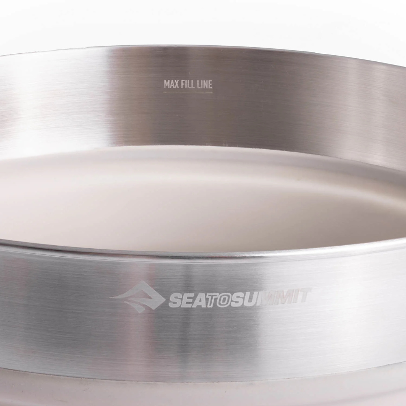 Puodas Sea To Summit Detour Stainless Steel Collapsible Puodas Sea To Summit Detour Stainless Steel Collapsible