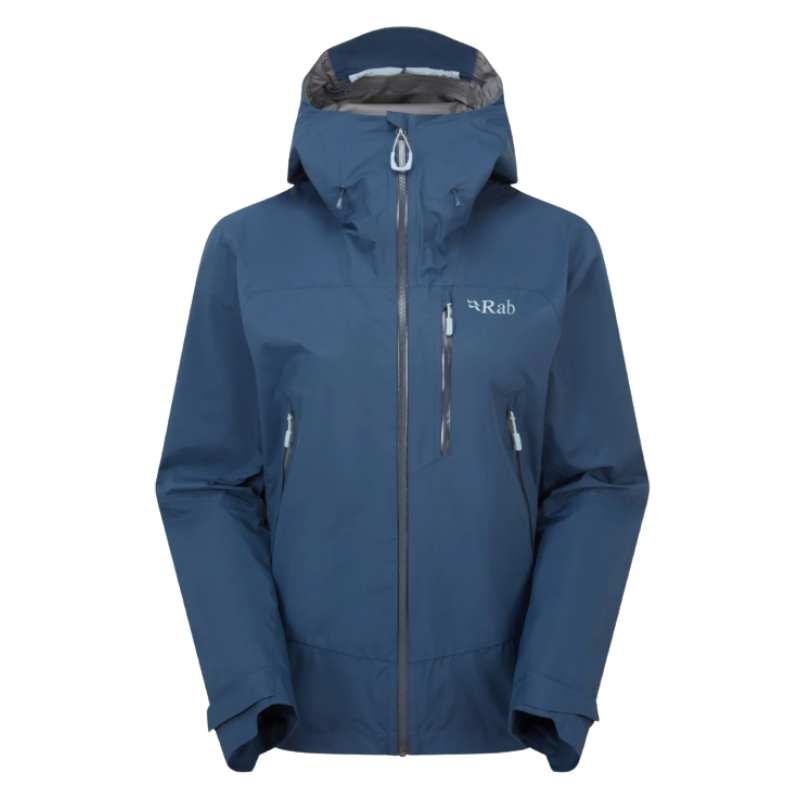Moteriška striukė nuo lietaus Rab Downpour Mountain Jacket Wmns