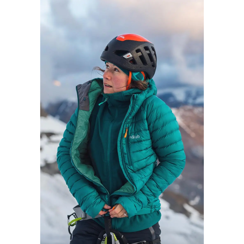 Moteriška pūkinė striukė Rab Microlight Alpine Jacket Wmns