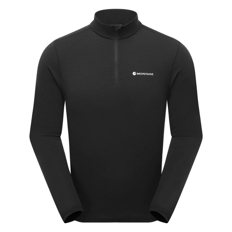 Vyriški termo marškinėliai Montane Malli LS Zip T Shirt Vyriški termo marškinėliai Montane Malli LS Zip T Shirt