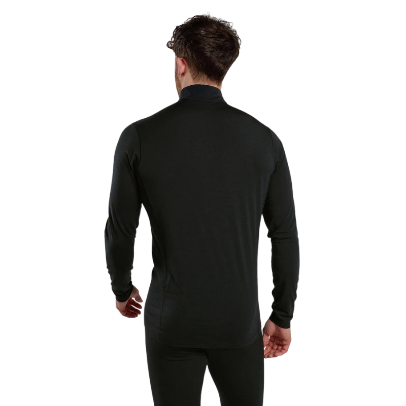 Vyriški termo marškinėliai Montane Malli LS Zip T Shirt Vyriški termo marškinėliai Montane Malli LS Zip T Shirt