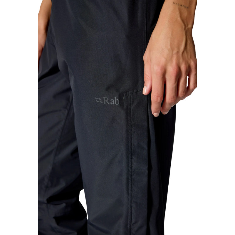 Moteriškos kelnės Rab Downpour Pants Wmns Short Leg Moteriškos kelnės Rab Downpour Pants Wmns Short Leg