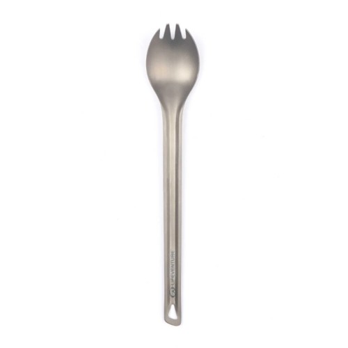Titaninis šaukštas-šakutė Lifeventure Titanium Long-Handled Spork