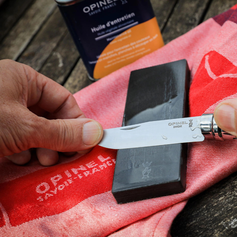 Galandimo akmuo Opinel Large Natural Stone 14 cm