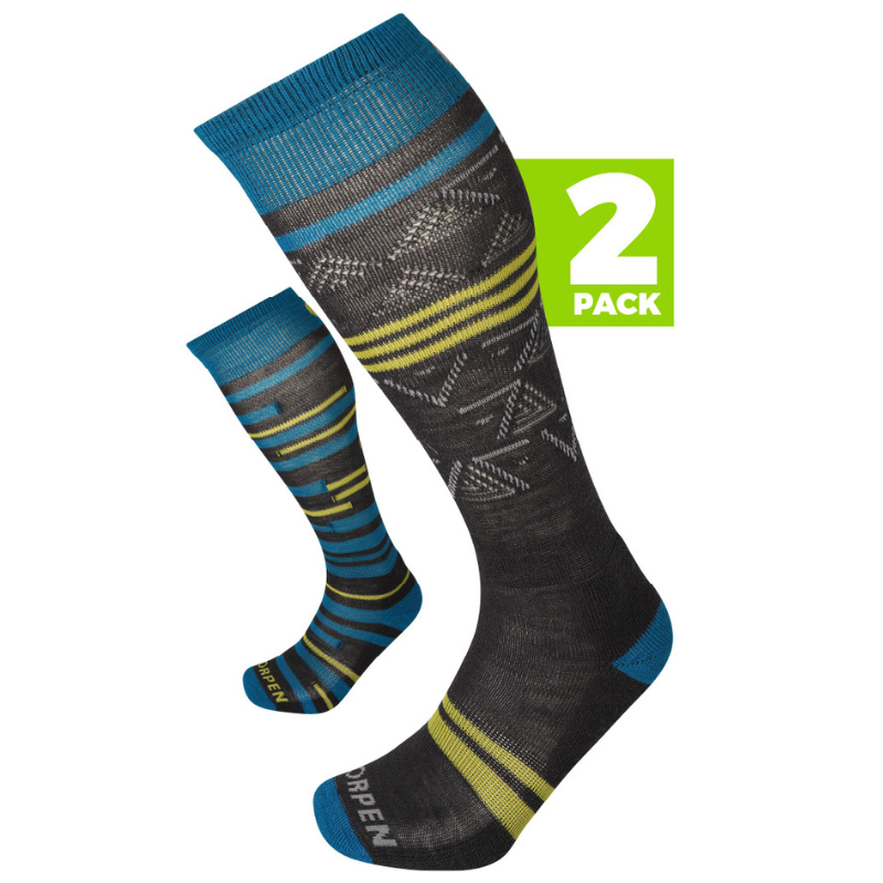 Vyriškos slidinėjimo kojinės Lorpen S2MMC Ski Mid Men 2 Pack