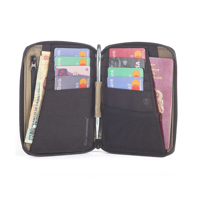 Piniginė Lifeventure X-Pac RFID Mini Travel Wallet