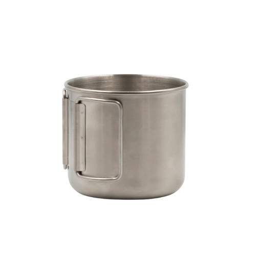 Laken St. Steel Mug 400 ml. With Foldable Handles Laken St. Steel Mug 400 ml. With Foldable Handles