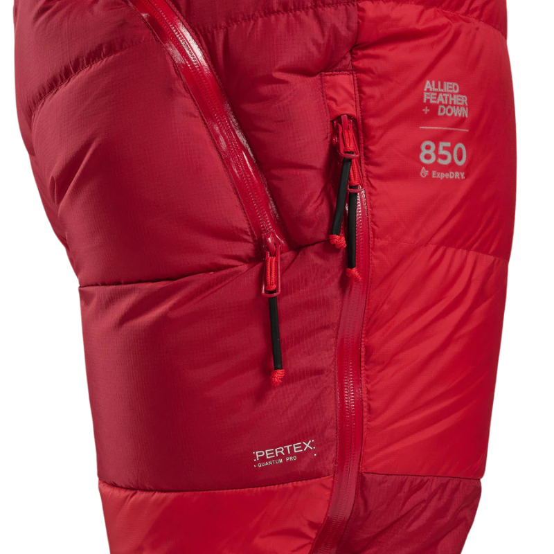 Pūkinės kelnės Montane Apex 8000 Down Salopettes
