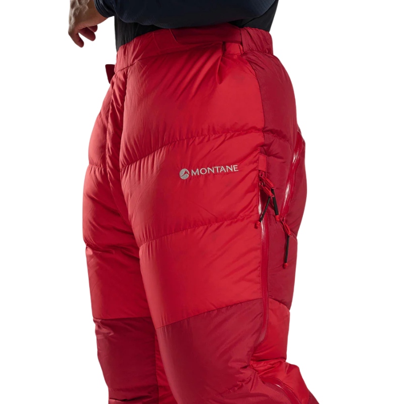 Pūkinės kelnės Montane Apex 8000 Down Salopettes