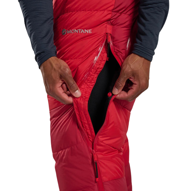 Pūkinės kelnės Montane Apex 8000 Down Salopettes