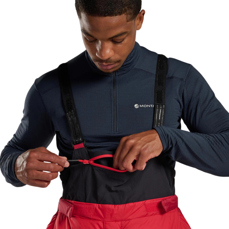 Pūkinės kelnės Montane Apex 8000 Down Salopettes