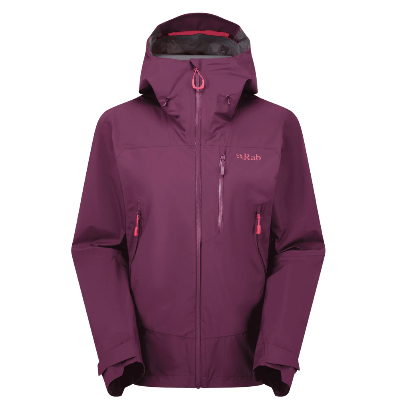 Moteriška striukė nuo lietaus Rab Downpour Mountain Jacket Wmns