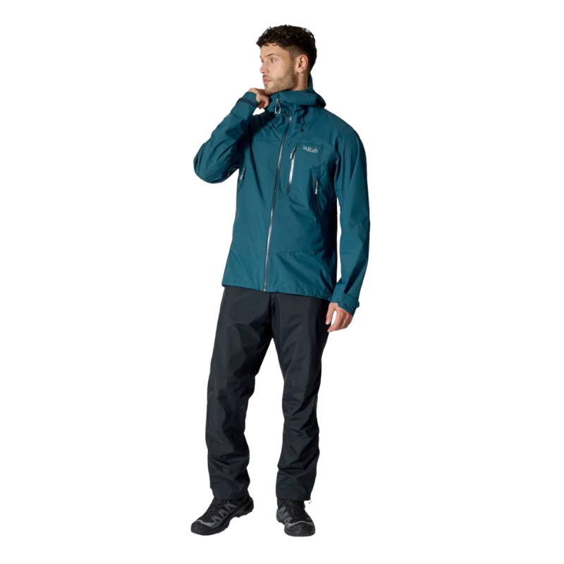 Vyriškos kelnės nuo lietaus Rab Downpour Mountain Pants Long Leg