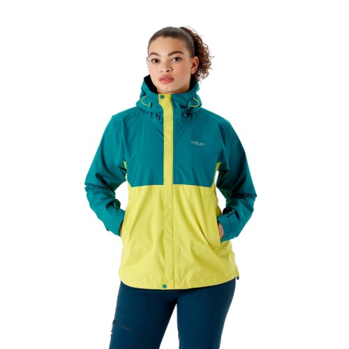 Moteriška striukė nuo lietaus Rab Downpour Eco Jacket