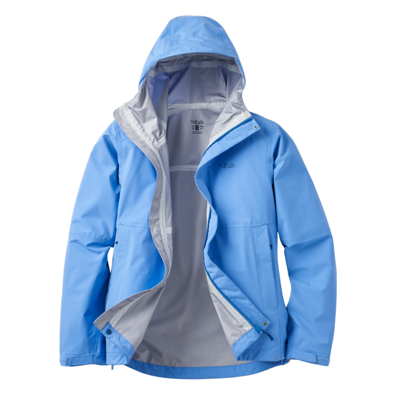 Moteriška striukė nuo lietaus Rab Downpour Mountain Jacket Wmns