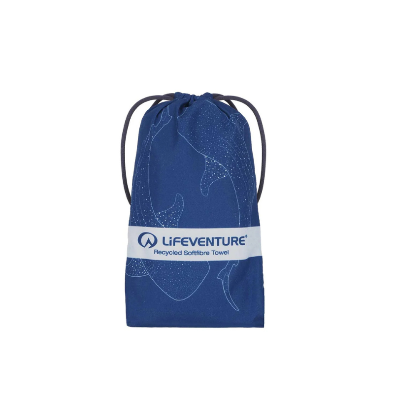 Kelioninis rankšluostis Lifeventure Soft Fibre Towel Whale Shark
