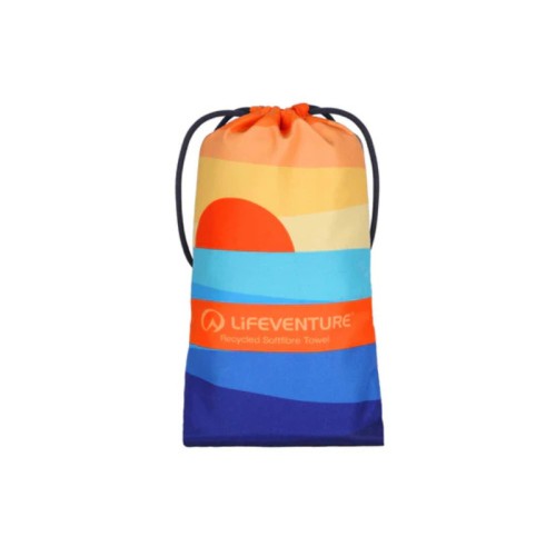 Kelioninis rankšluostis Lifeventure Soft Fibre Towel Rainbow Sun