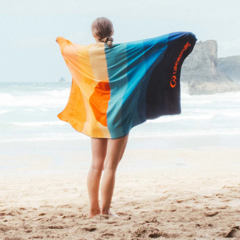 Kelioninis rankšluostis Lifeventure Soft Fibre Towel Rainbow Sun Kelioninis rankšluostis Lifeventure Soft Fibre Towel Rainbow Sun