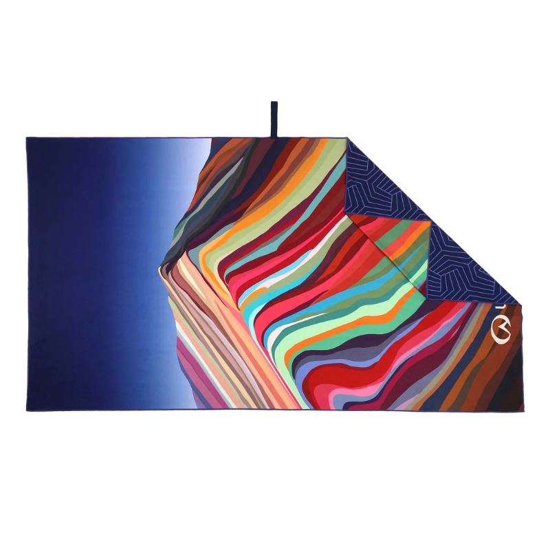 Kelioninis rankšluostis Lifeventure Recycled SF Towel Rainbow Mtn Giant Kelioninis rankšluostis Lifeventure Recycled SF Towel Rainbow Mtn Giant