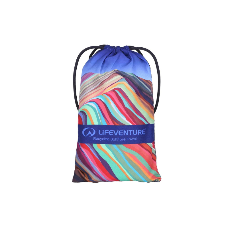 Kelioninis rankšluostis Lifeventure Recycled SF Towel Rainbow Mtn Giant Kelioninis rankšluostis Lifeventure Recycled SF Towel Rainbow Mtn Giant