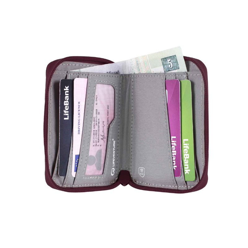 Piniginė Lifeventure RFiD Bi-Fold Recycled