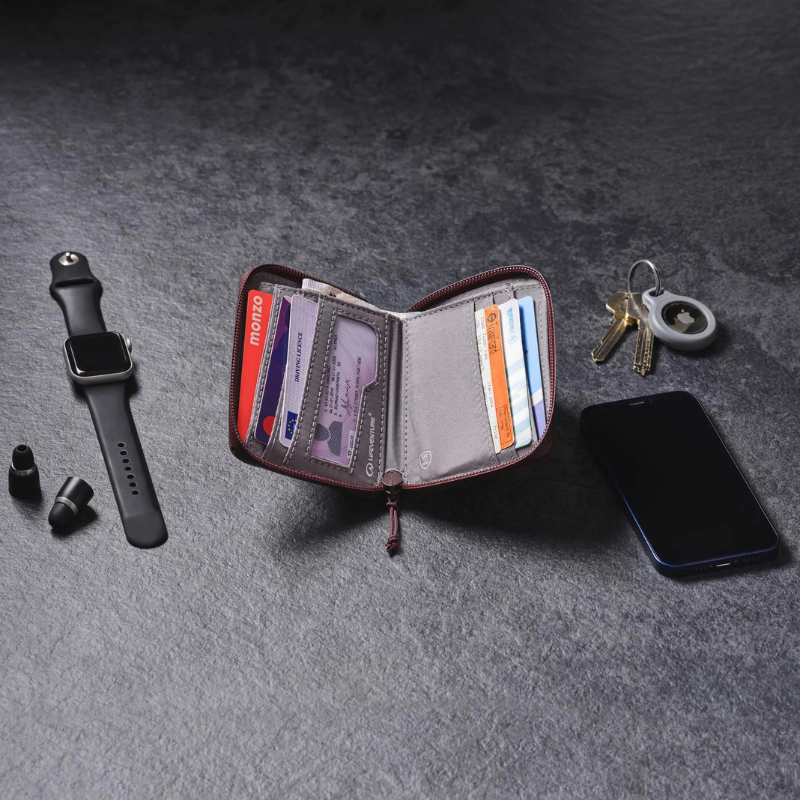 Piniginė Lifeventure RFiD Bi-Fold Recycled