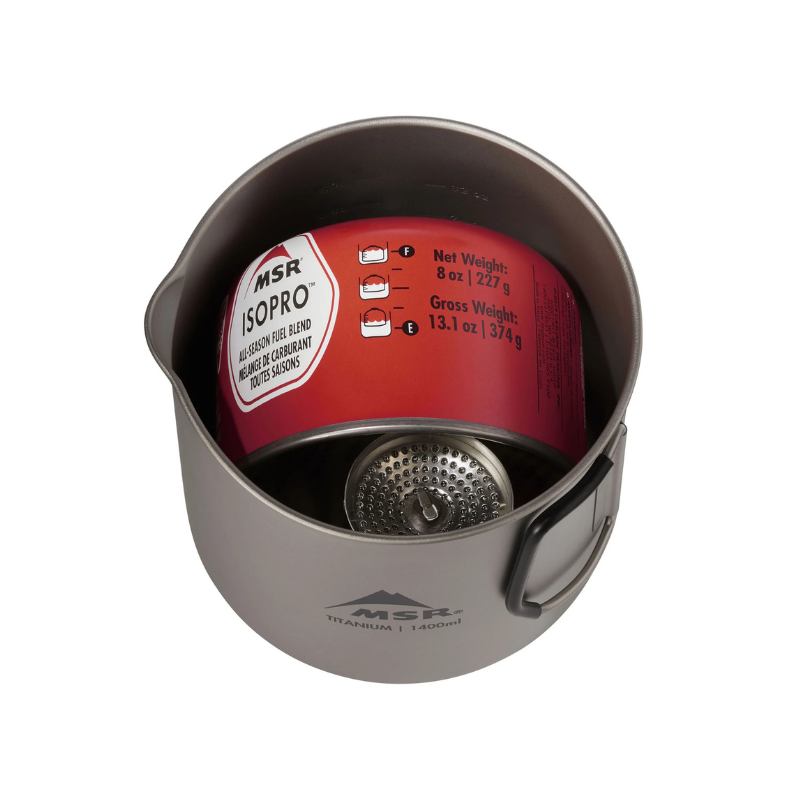 Kelioninis arbatinukas MSR Titan Kettle 1400 mL