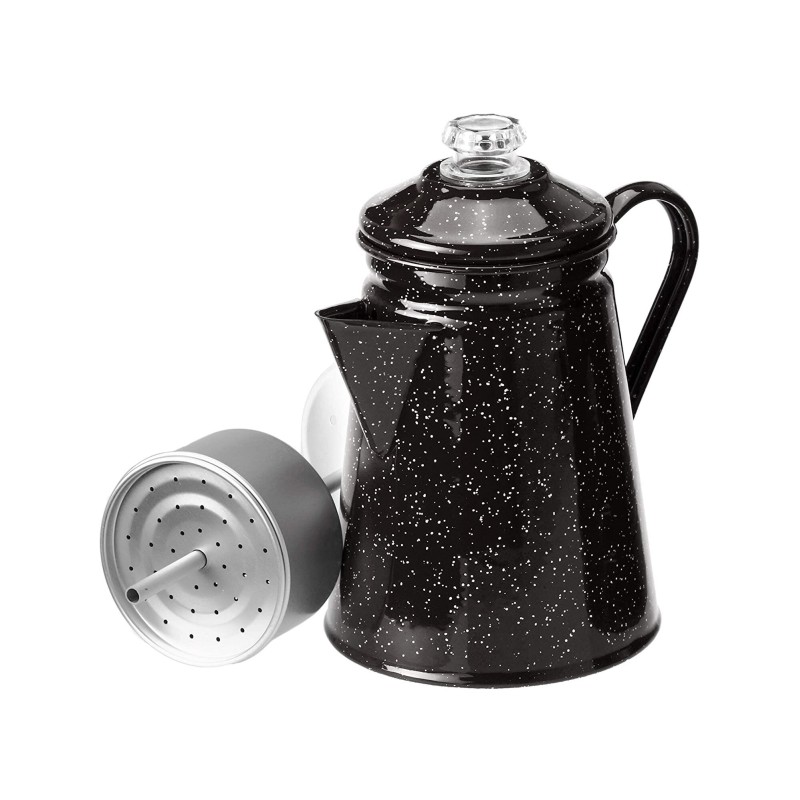 Turistinis kavinukas su koštuvu GSI 8 Cup Percolator 1,2 l Turistinis kavinukas su koštuvu GSI 8 Cup Percolator 1,2 l