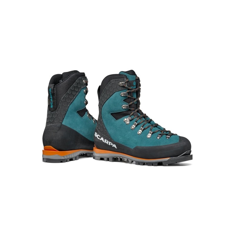 Šilti alpinistiniai batai Scarpa Mont Blanc GTX Lake Blue Šilti alpinistiniai batai Scarpa Mont Blanc GTX Lake Blue